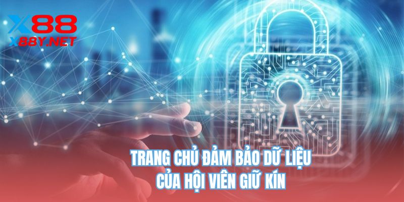 Trang chủ đảm bảo dữ liệu của hội viên giữ kín